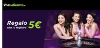 ¿Bonos sin depósito? hasta 5€ gratis para jugar en Vive la Suerte