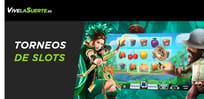 Compite por el primer puesto: torneos de slots en Vivelasuerte