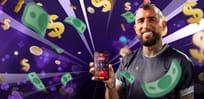 Arturo Vidal Gan&oacute; en Vivo $28 millones en un Casino Online