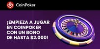 Aprovecha el Bono de Bienvenida del 150% de CoinPoker ¡Hasta USD $2.000 te Esperan!