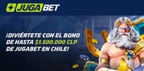 Te espera un gran bono de bienvenida en JugaBet Casino: $1.500.000 CLP + 300 giros gratis