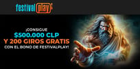 ¡Duplica tu saldo! Bono de bienvenida de Festival Play Casino en Chile: $500.000 CLP + 200 giros gratis
