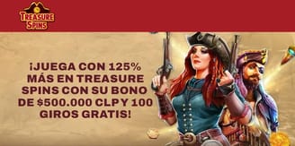 bono bienvenida treasurespin casino